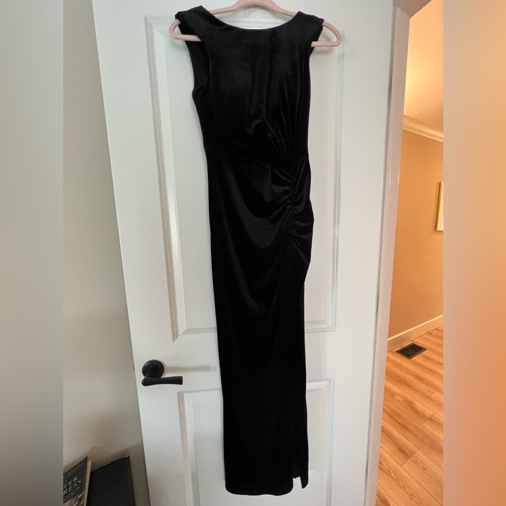 Azazie Blair Velvet Dress